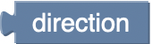 Block for direction