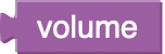 Block for volume